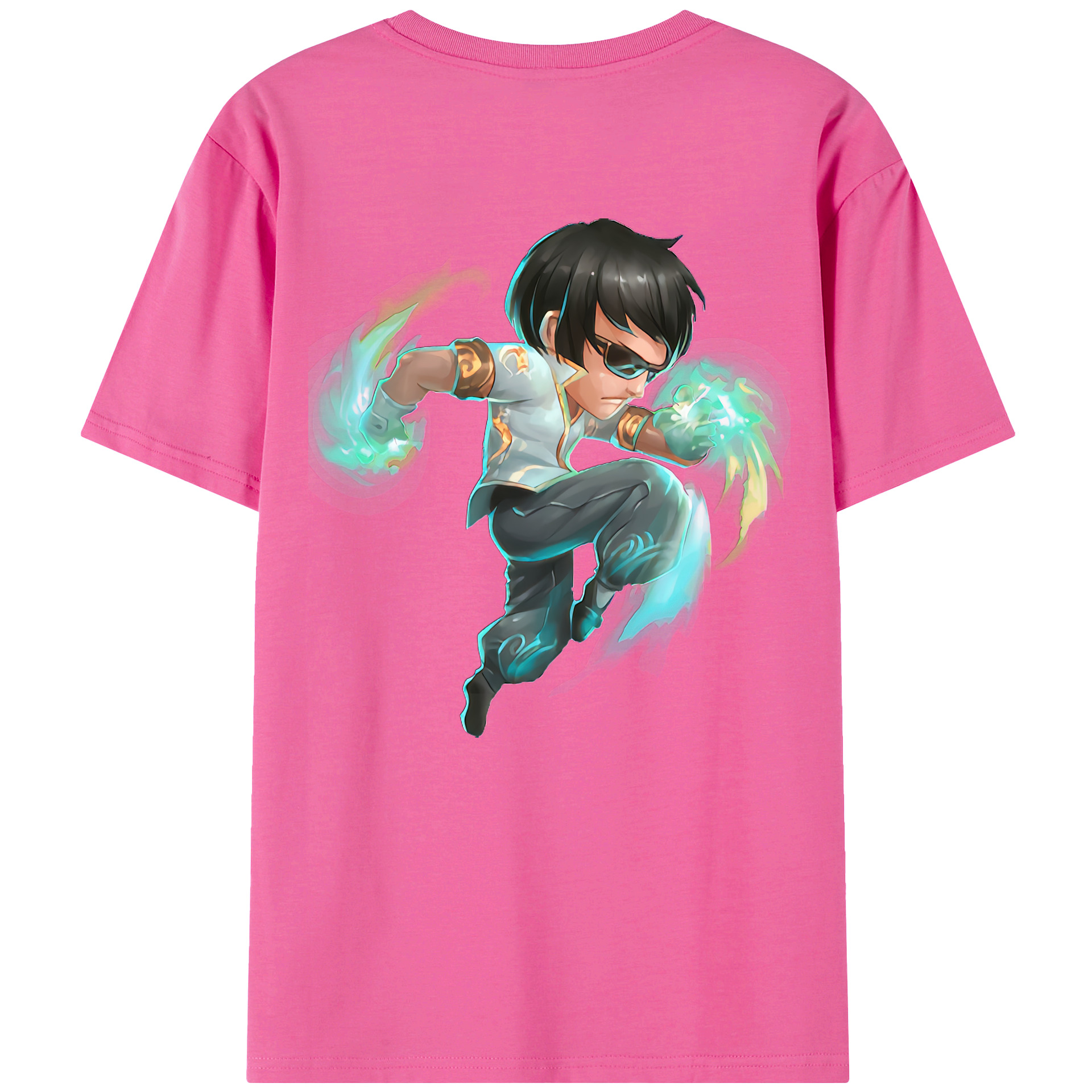 リーグ・オブ・レジェンド League of Legends LOL レディース半袖Tシャツ(バックプリント)